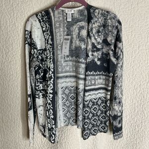 Chicos Jacqueline Cardigan “Subtle Sparkle”